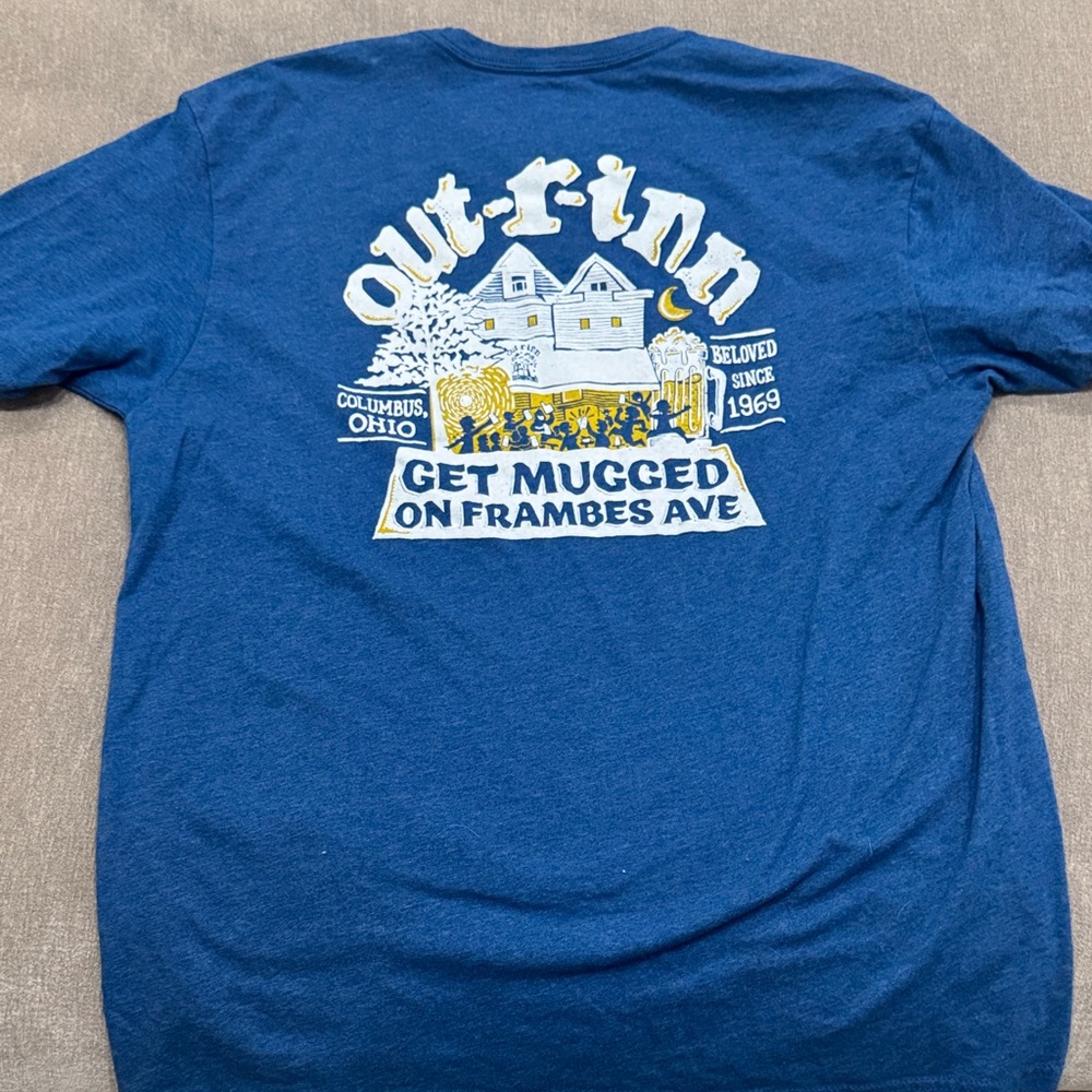 Blue Graphic T-Shirt